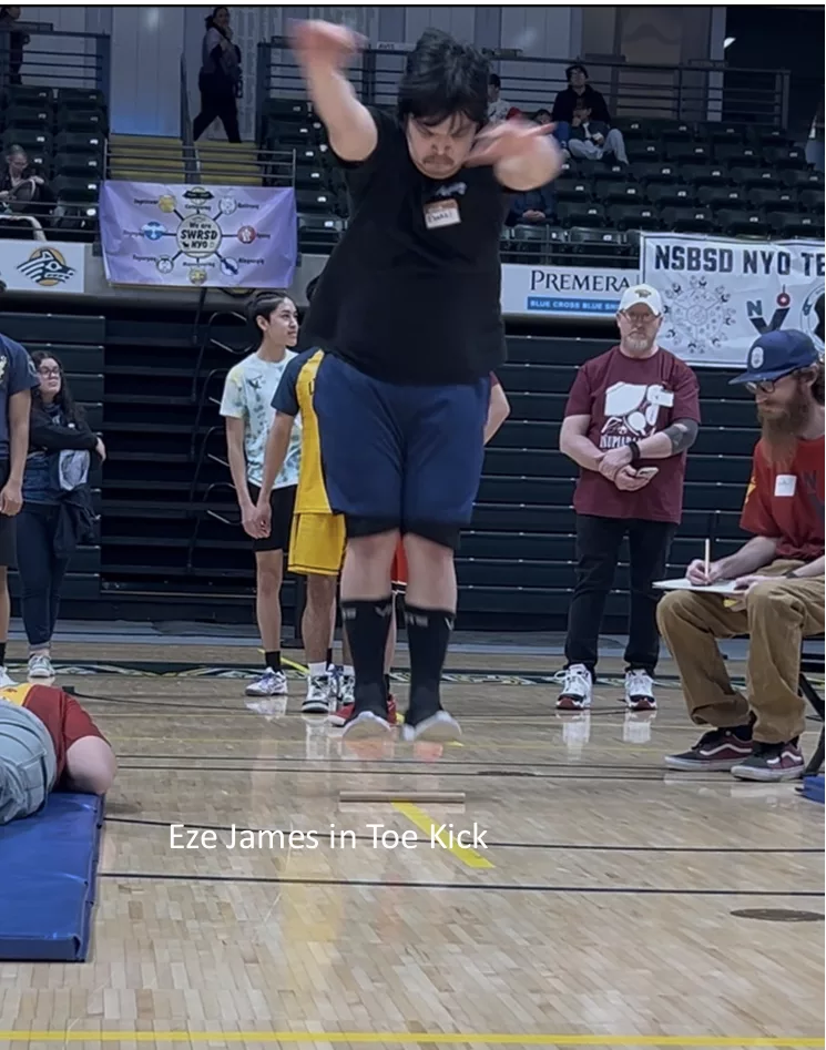 Eze James in Toe Kick, NYO 2025