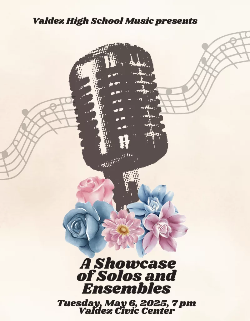 VHS Spring Concert Flier 2025