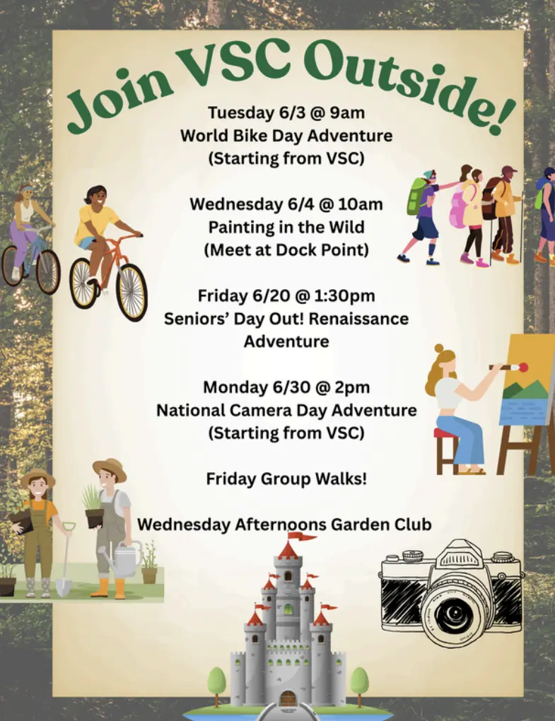 VSC June Outside Activities 2025