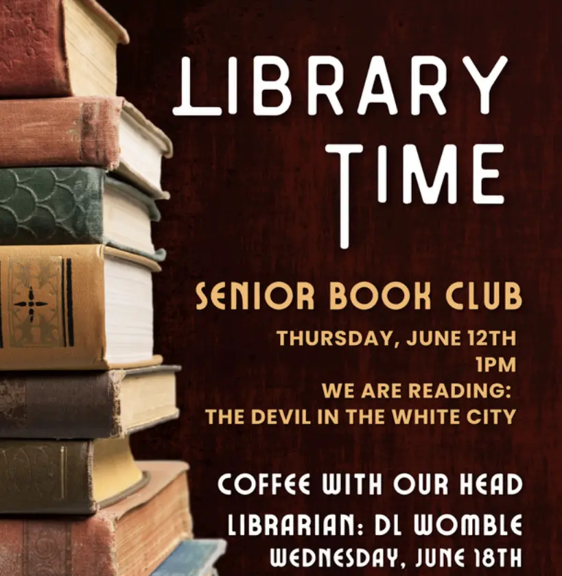 Senior Book Club June 2025