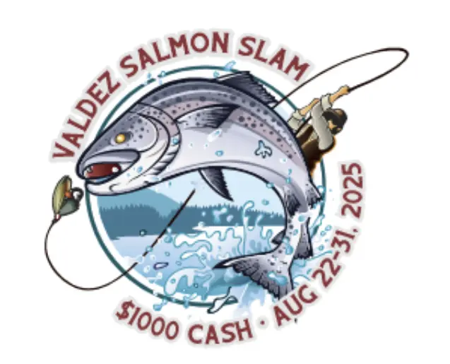 Valdez Salmon Slam logo