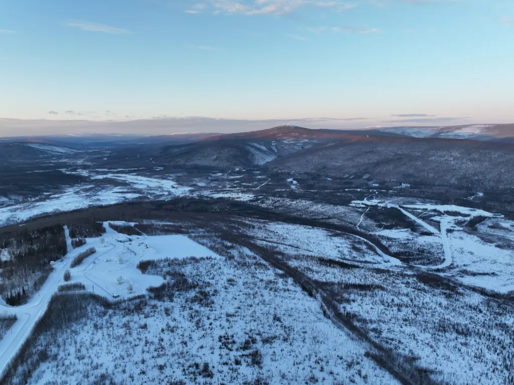 Poker Flat Research Range occupies 5,000 acres of the Chatanika River valley north of Fairbanks. Spring 2025 photo by Bryan Whitten.