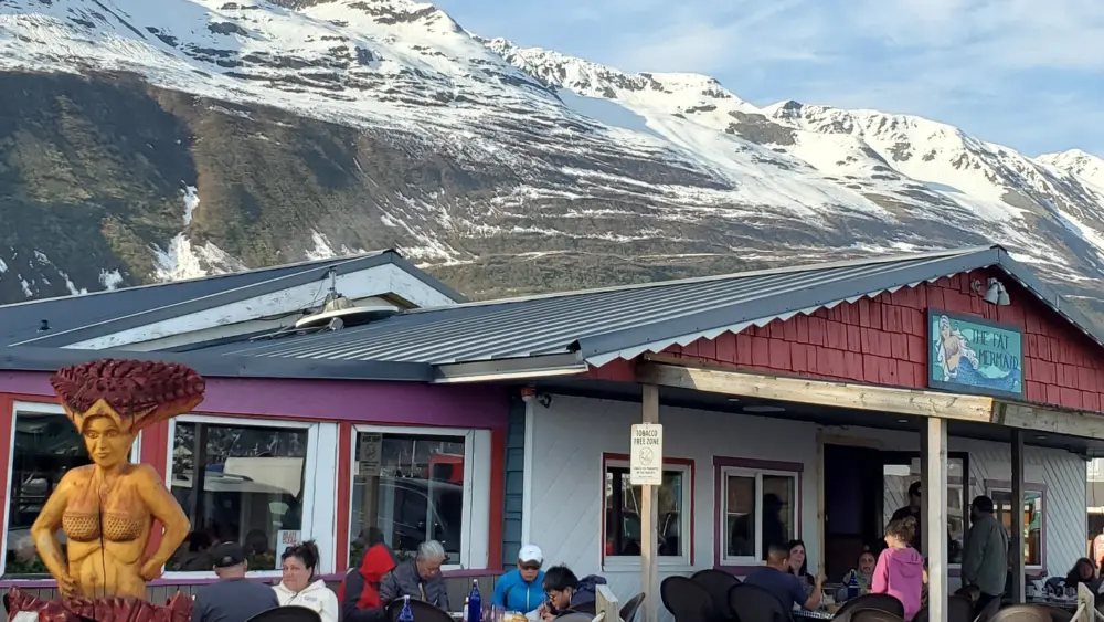 Patio at The Fat Mermaid