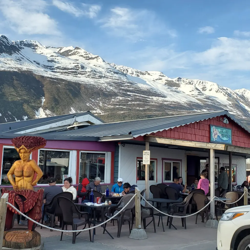 Patio at The Fat Mermaid