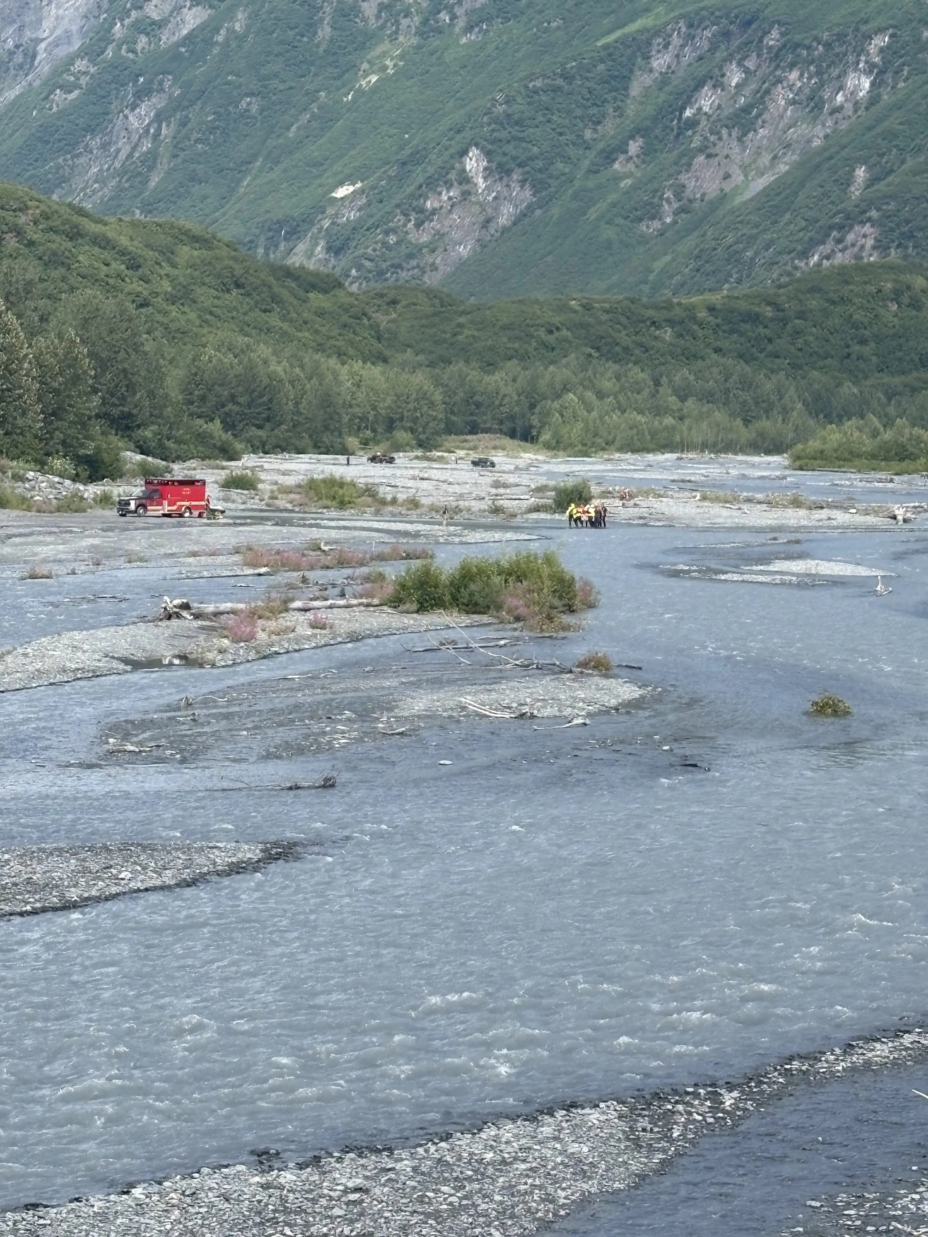 Valdez Emergency Responders Rescue Hypothermic Individual from Mineral Creek