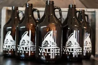Valdez Brewing Growlers