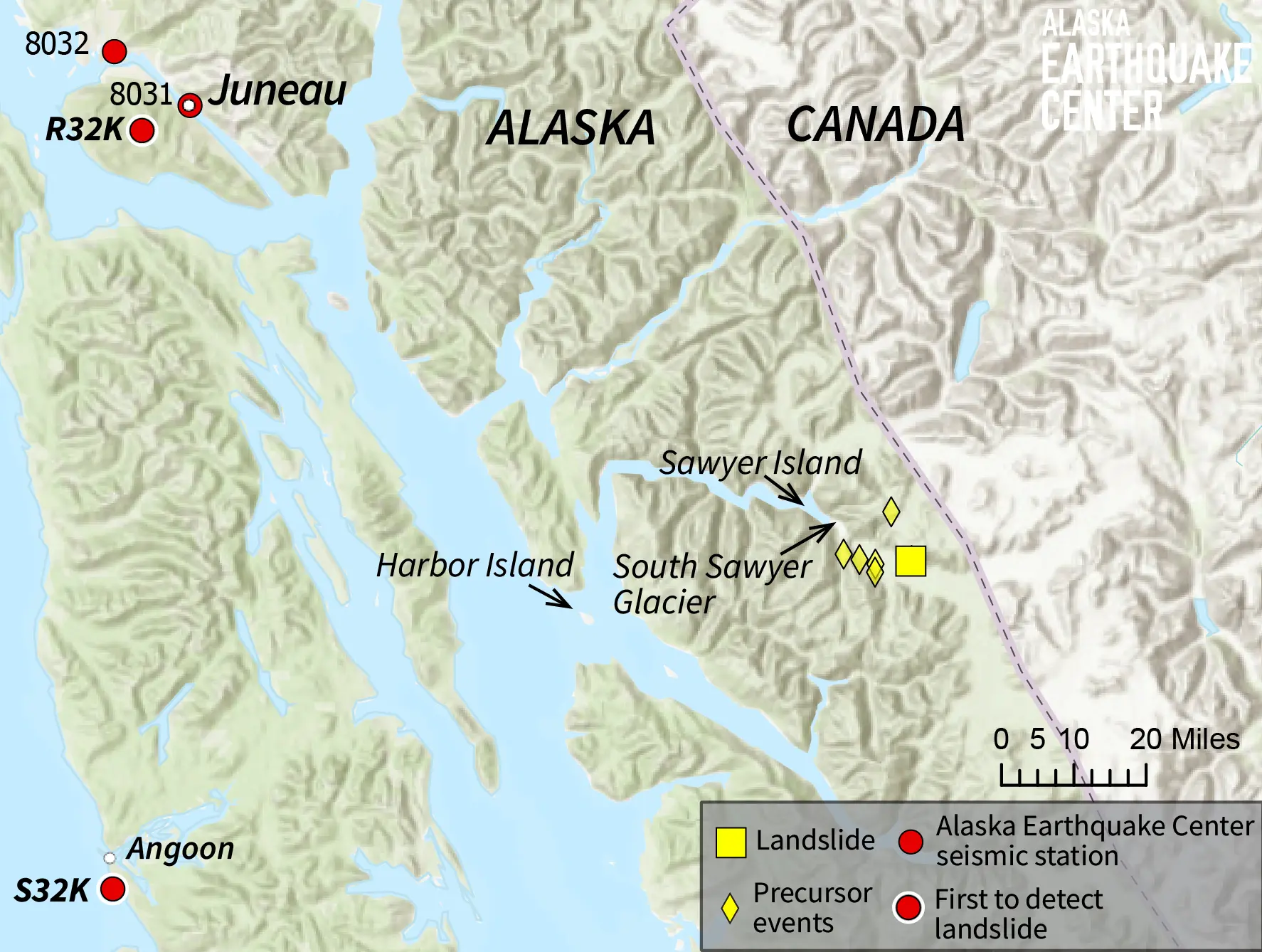 Aug 10, 2025 landslide location

