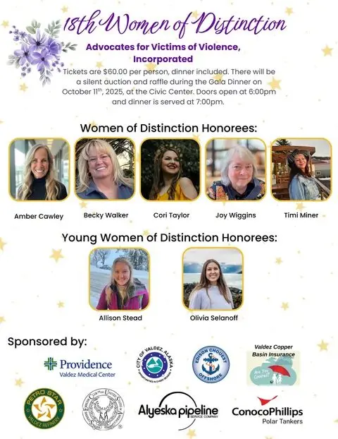 Women of Distinction flyer 2025
