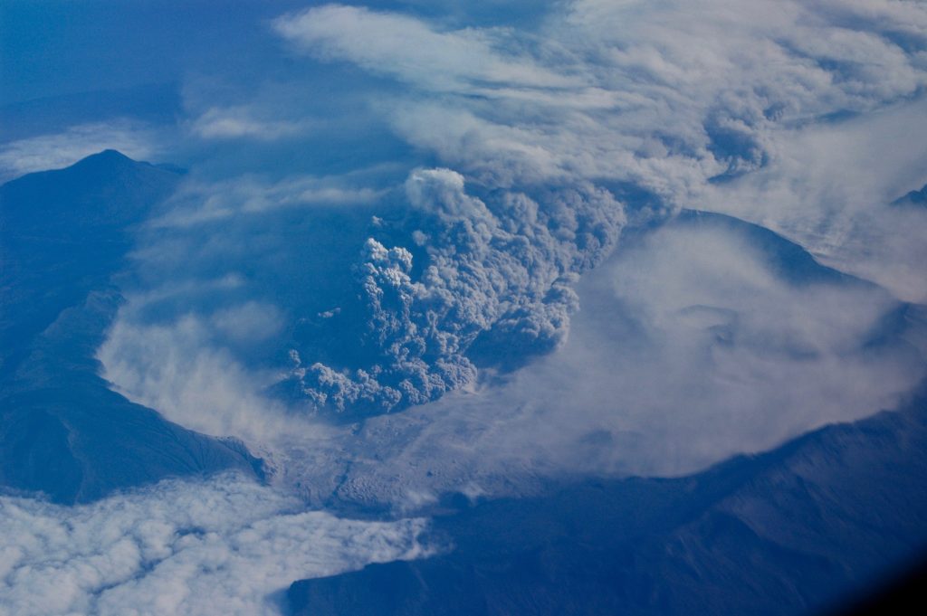 Alaska volcano as climate disrupter