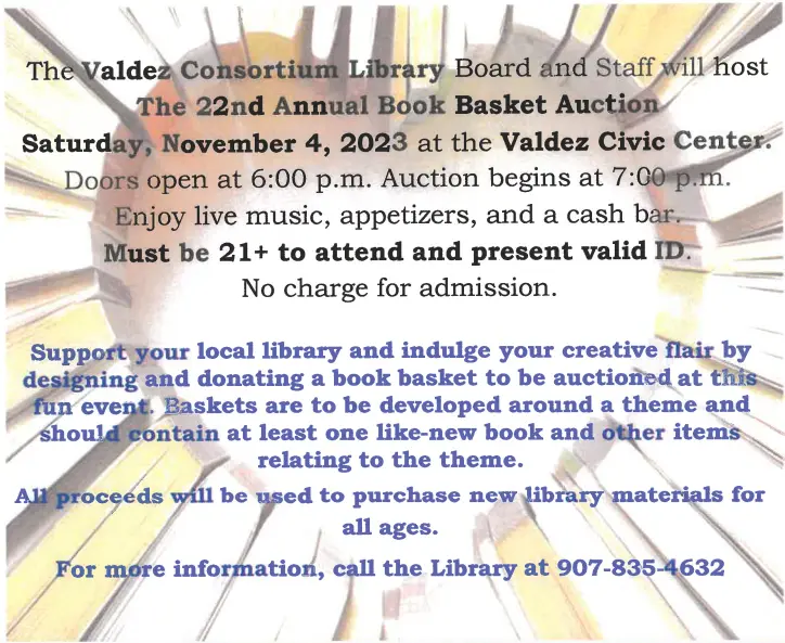 Book Basket Auction 2025