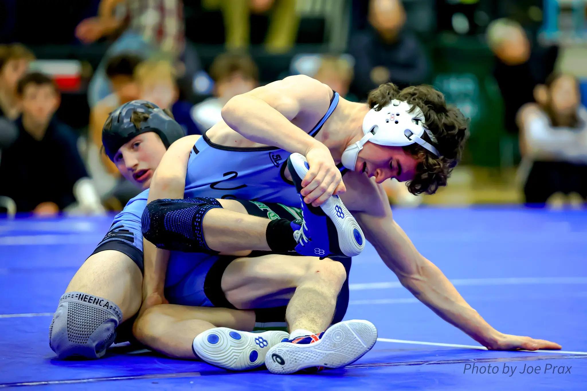 VHS Wrestling Snow Town, Photo of wrestlers by Joe Prax