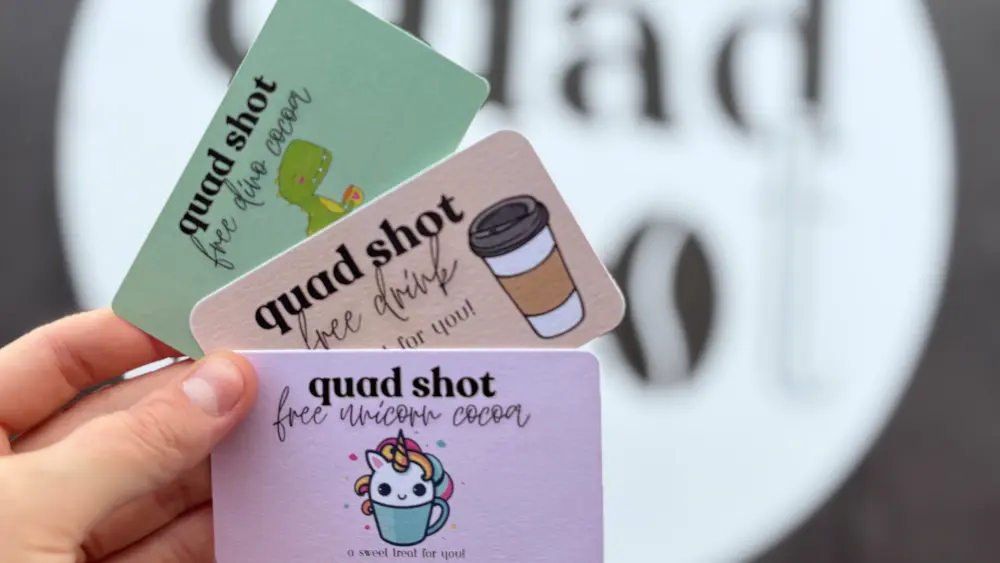 Quad Shot Espresso Gift Cards