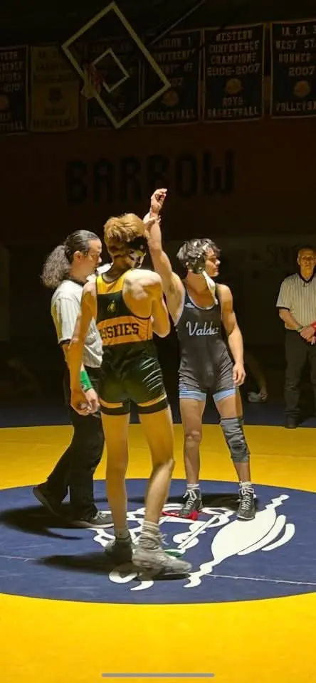 VHS Wrestling 2025, Logan Beck wins a match in Barrow