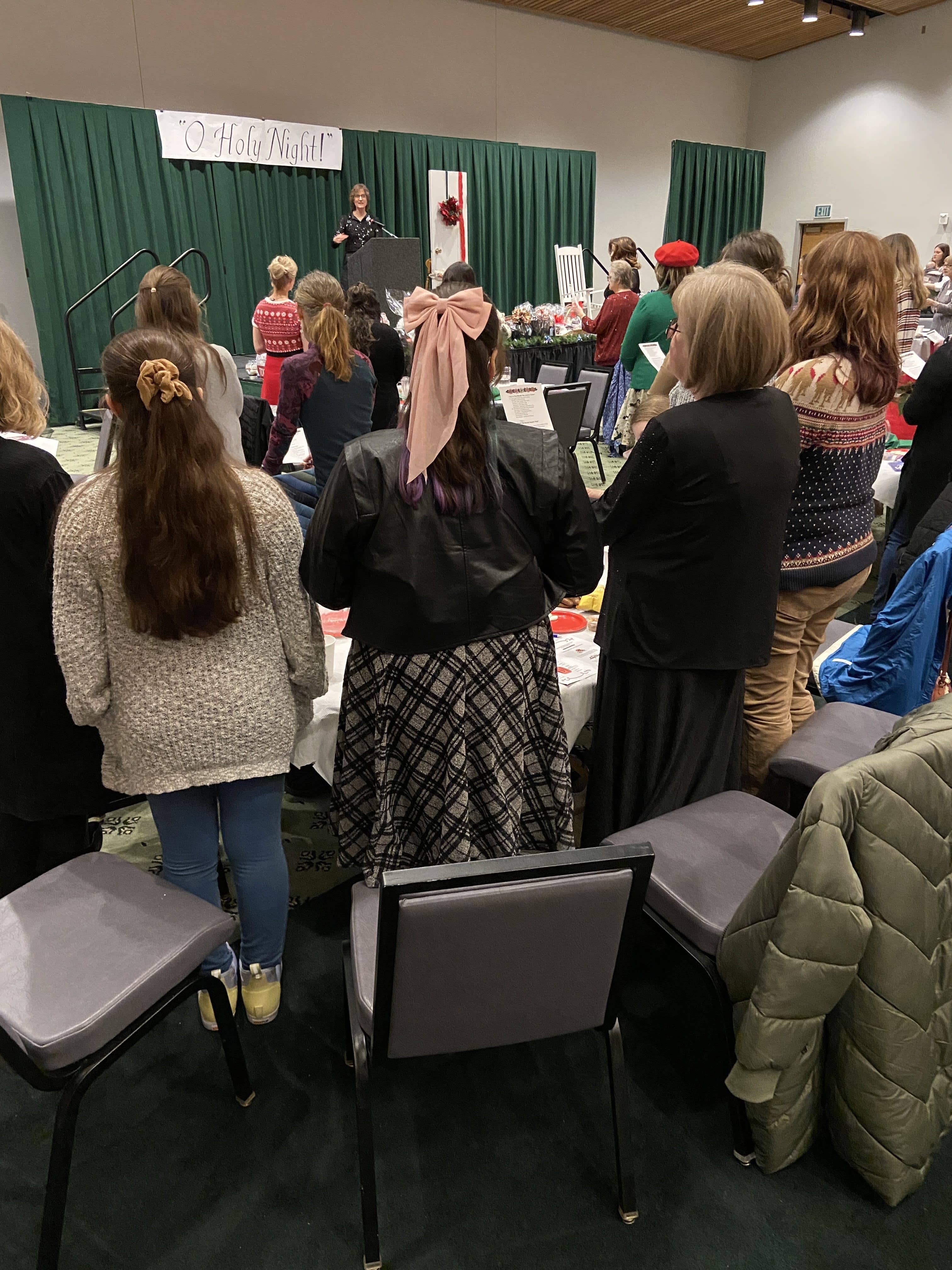 Ladies Christmas Tea, remembering Past Years, Submitted by Katey Connell 