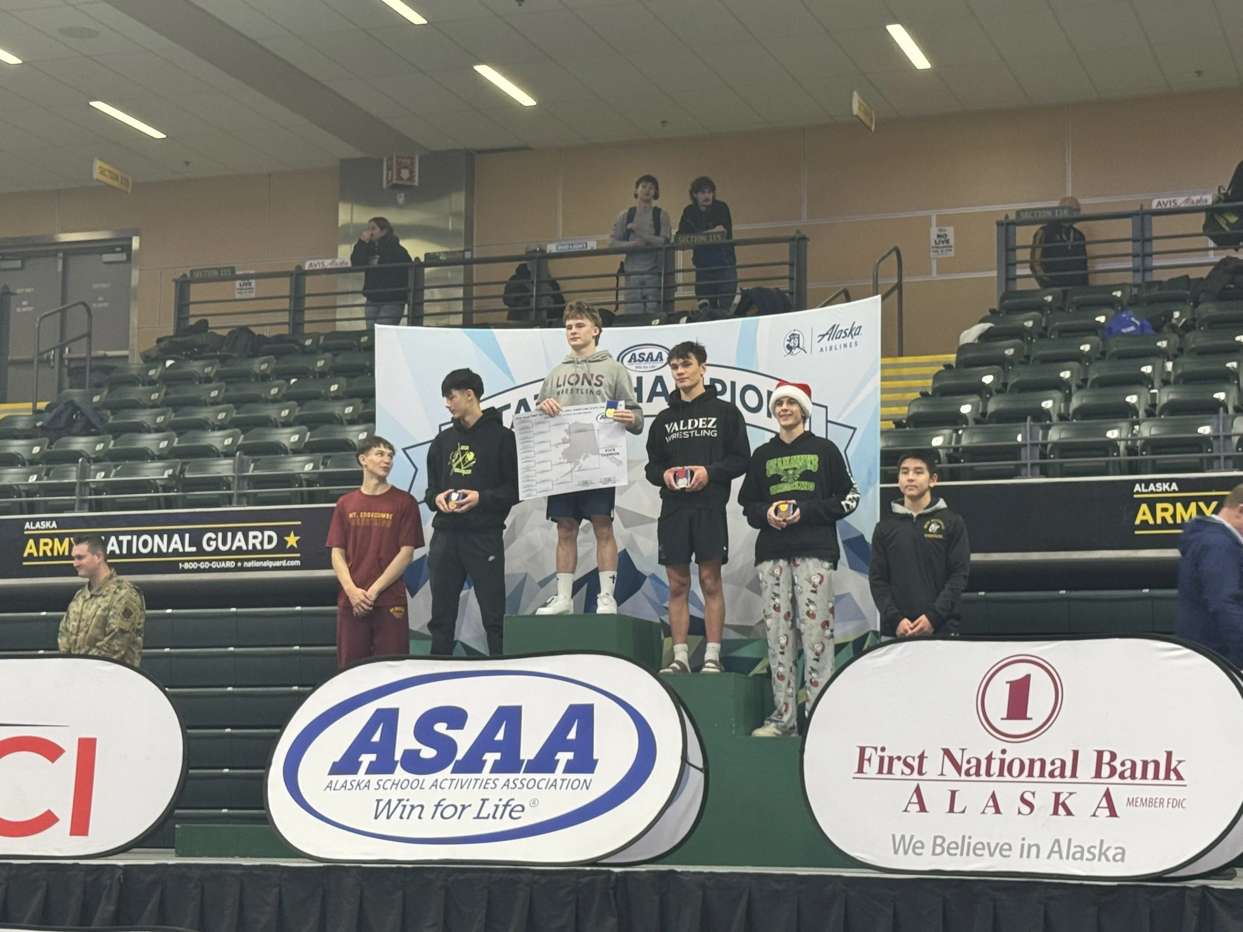 VHS at the ASAA State Wrestling Championships 2025
