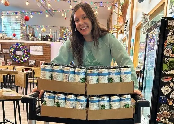 Valdez Brewing: Hop Water Packaged