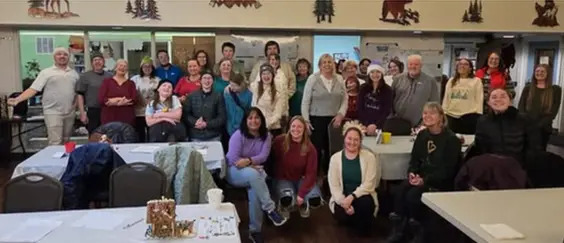Valdez Senior Center held 2nd Annual Gingerbread House Competition Dec 2025