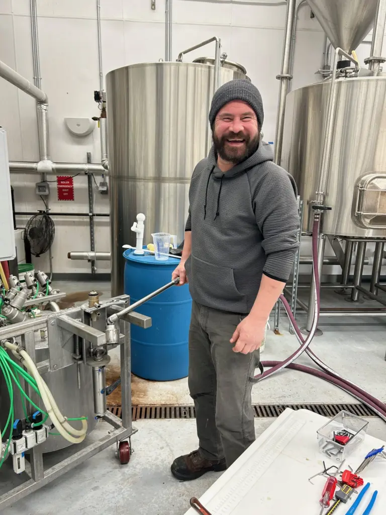 Brewer Nathan from Valdez Brewing