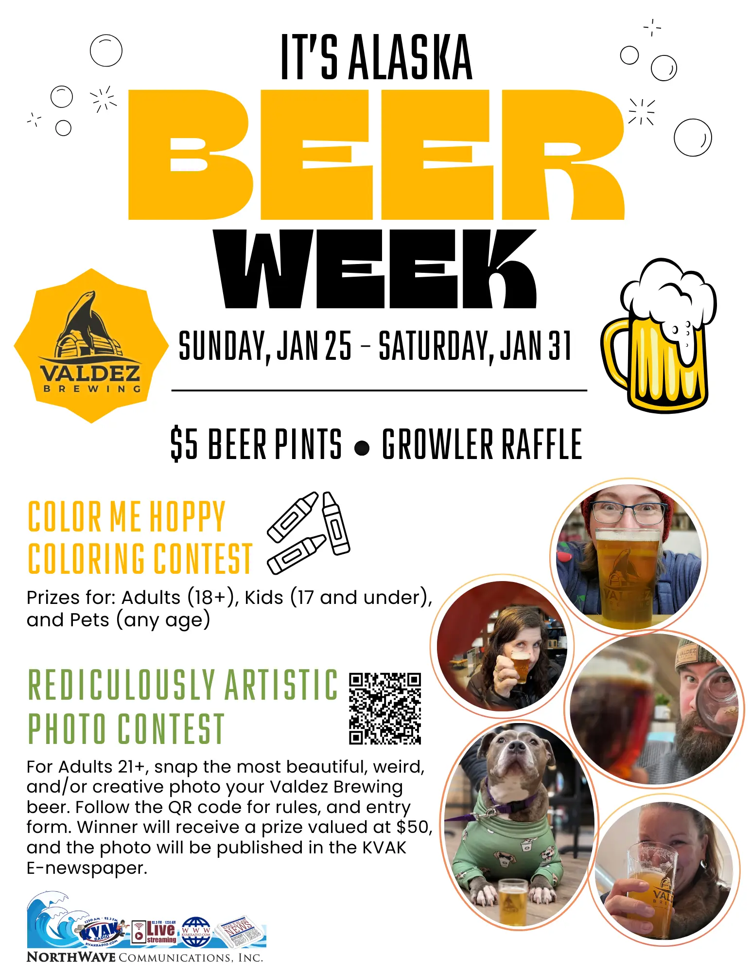 Alaska Beer Week flyer 2026