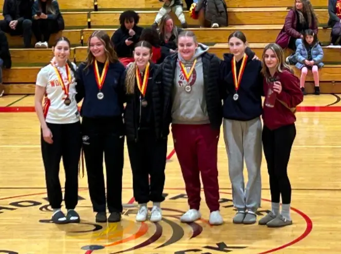 Lady Bucs at the West Valley Ice Jam Tournament Jan 2026