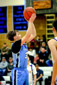 VHS Basketball at Home vs. Galena, February 2026. Photo by Joe Prax.