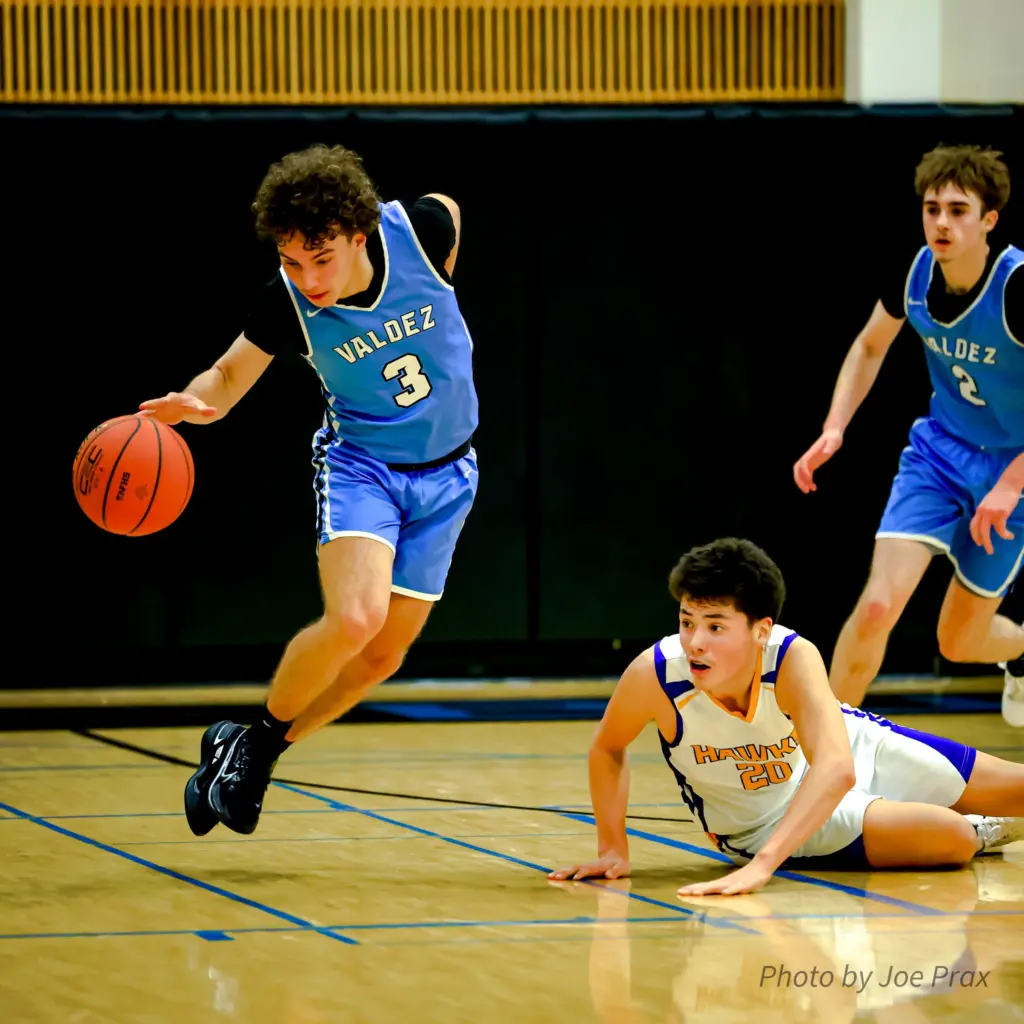 VHS Basketball at Home vs. Galena, February 2026. Photo by Joe Prax.