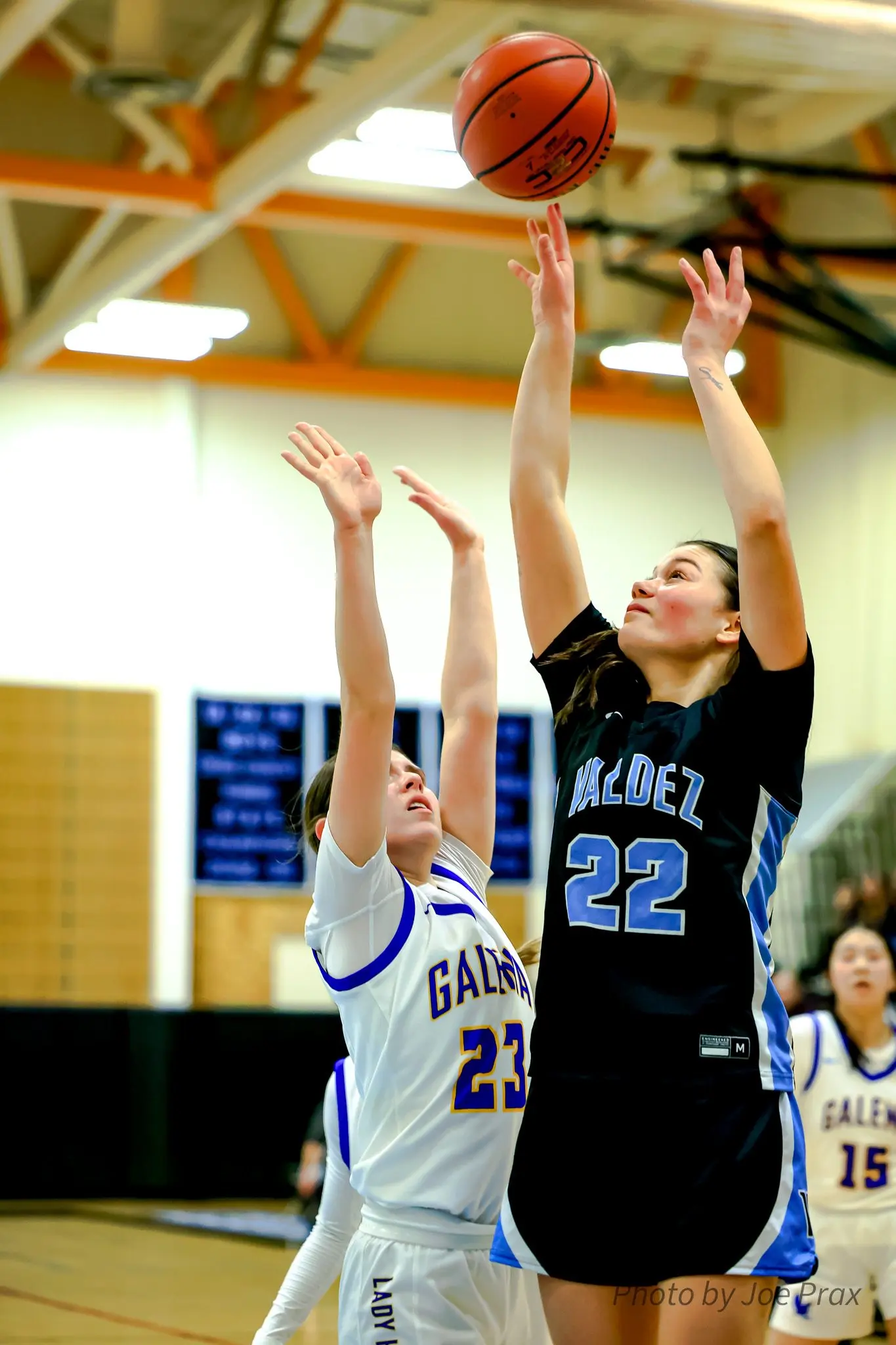 VHS Basketball at Home vs. Galena, February 2026. Photo by Joe Prax.