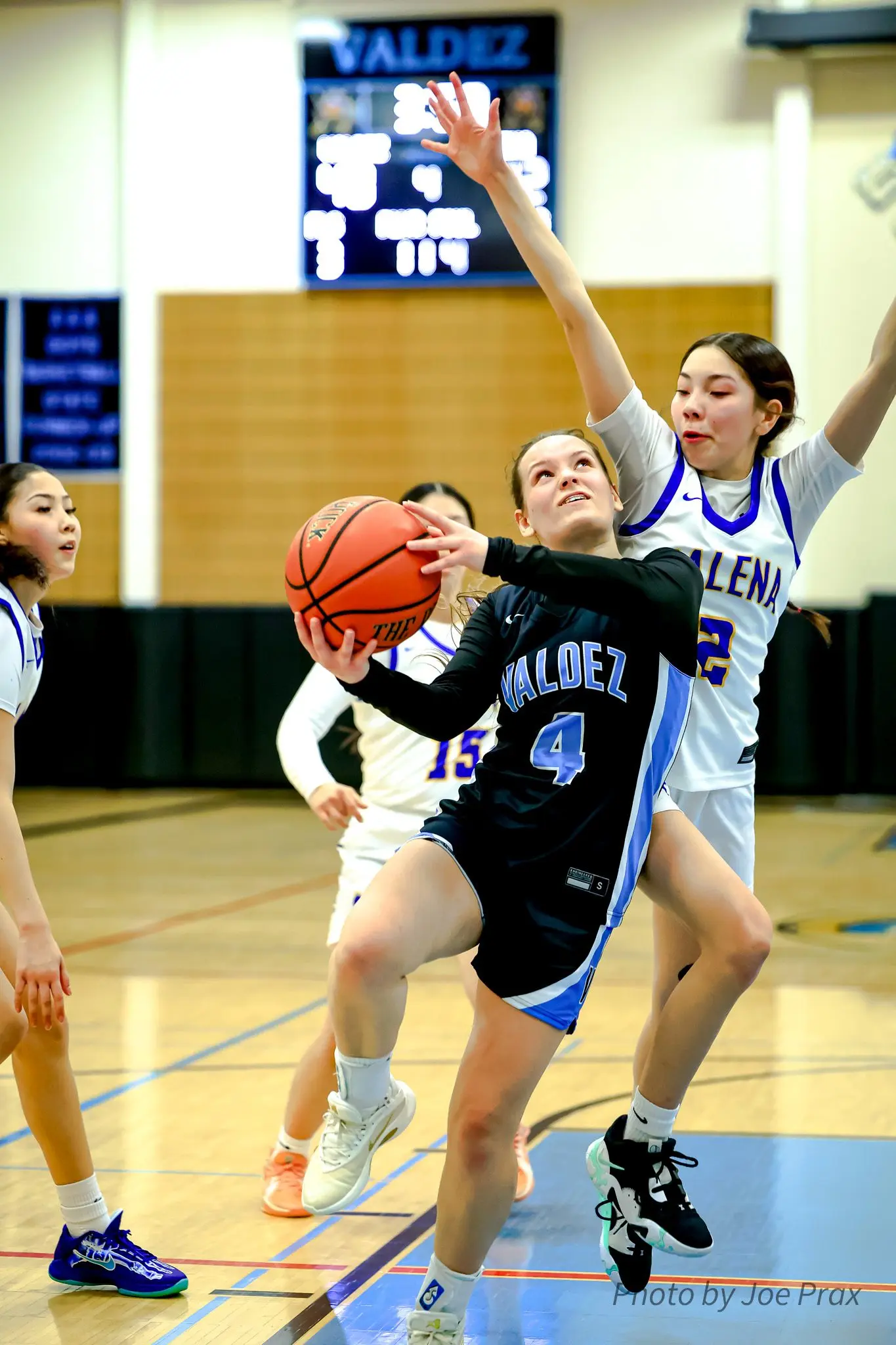 VHS Basketball at Home vs. Galena, February 2026. Photo by Joe Prax.