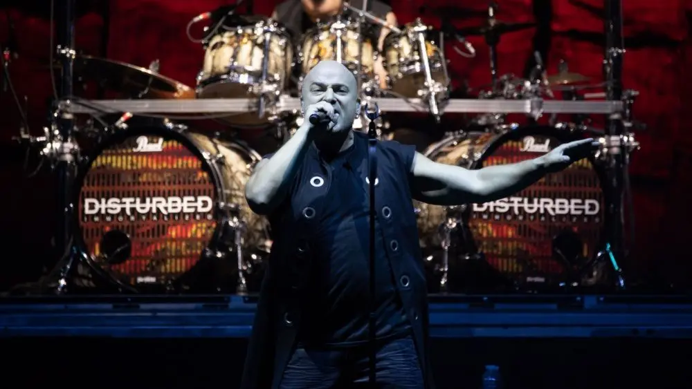 Disturbed performs at Soaring Eagle Casino in Mt. Pleasant^ Michigan. Mt. Pleasant^ MI / USA - July 12^ 2018