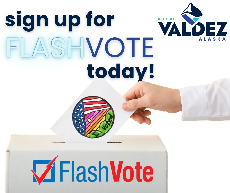 Sign up for FLASHVOTE to vote for your
favorite “I Voted” Sticker Mar 2-4!! Learn
more & subscribe for voting link