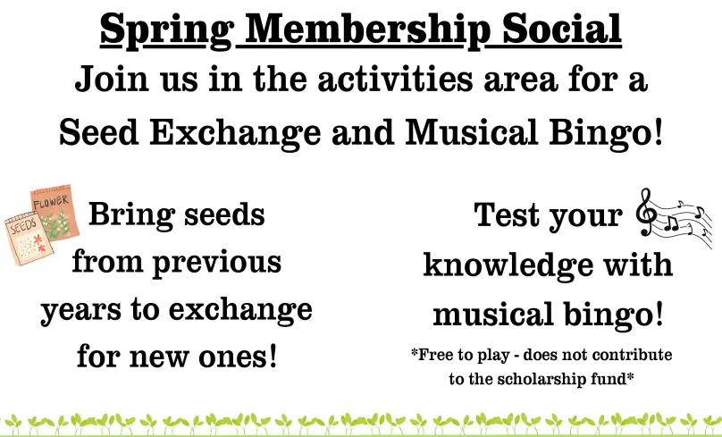 Valdez Senior Center Spring Membership Social 2026