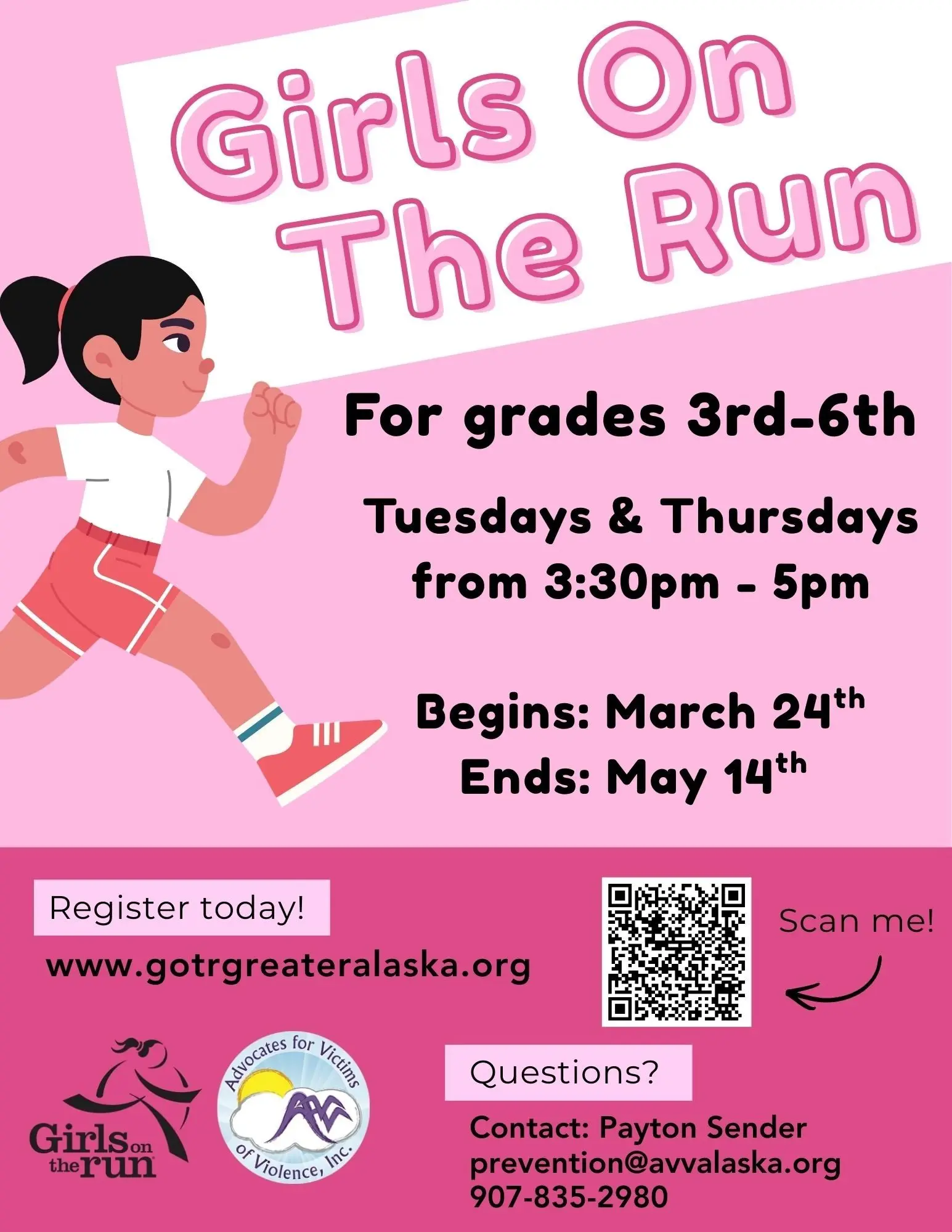 Girls on the Run Flier 2026