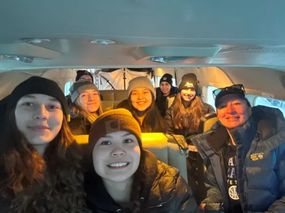 Lady Bucs at the Aurora Conference Regional Tournament, March 2026 