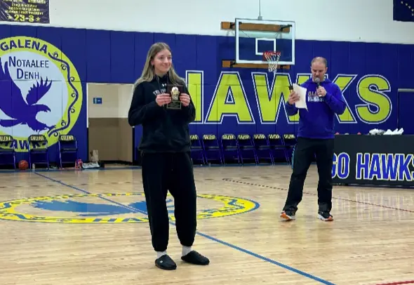 Lady Bucs at the Aurora Conference Regional Tournament, March 2026 