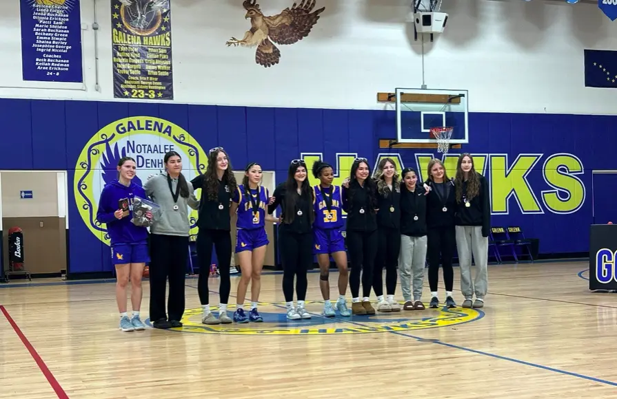 Lady Bucs at the Aurora Conference Regional Tournament, March 2026 