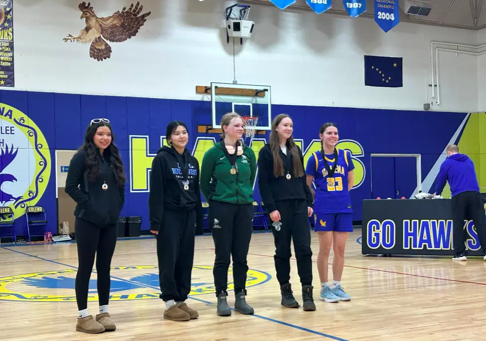 Lady Bucs at the Aurora Conference Regional Tournament, March 2026 