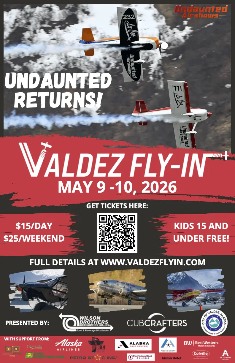2026 Valdez Fly-In Poster