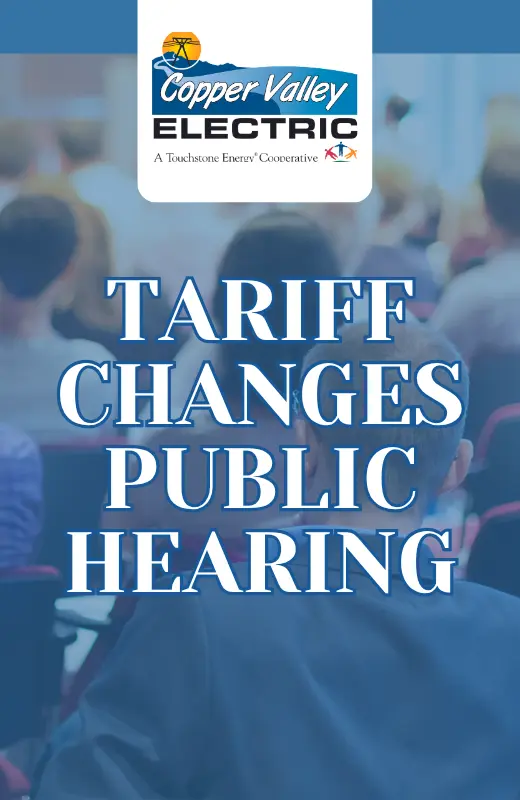 CVEA 2026 Tariff Notice