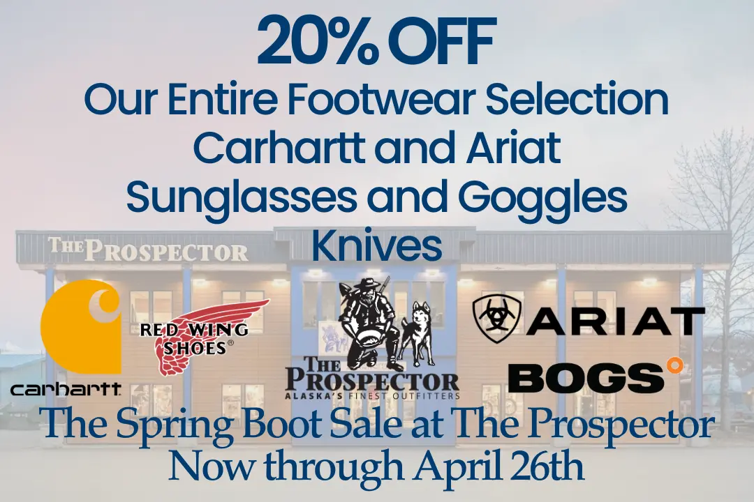 Boot Sale Graphic - The Prospector 2026