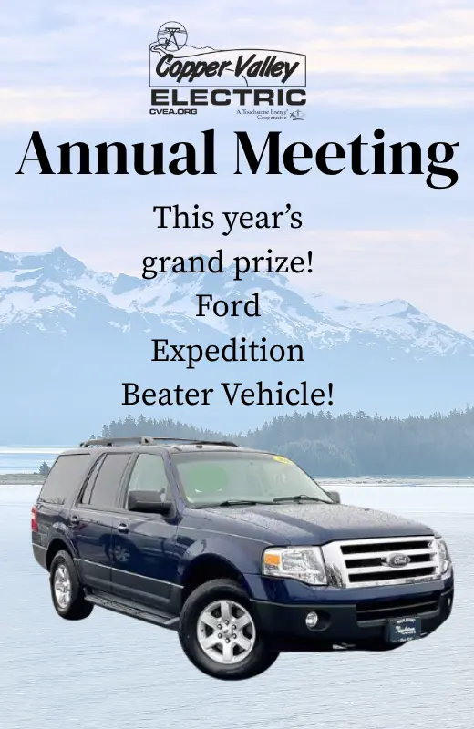 CVEA Annual Meeting - Win a Ford Expedition Beater vehicle