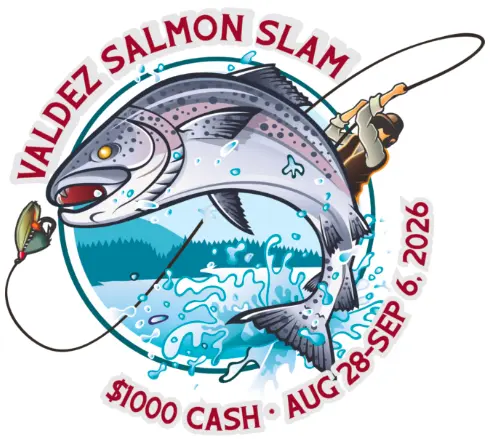 Valdez Fish Derbies Salmon Slam logo 2026