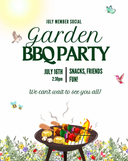 VSC Member Social July 2026 July 16th at 2:3pm