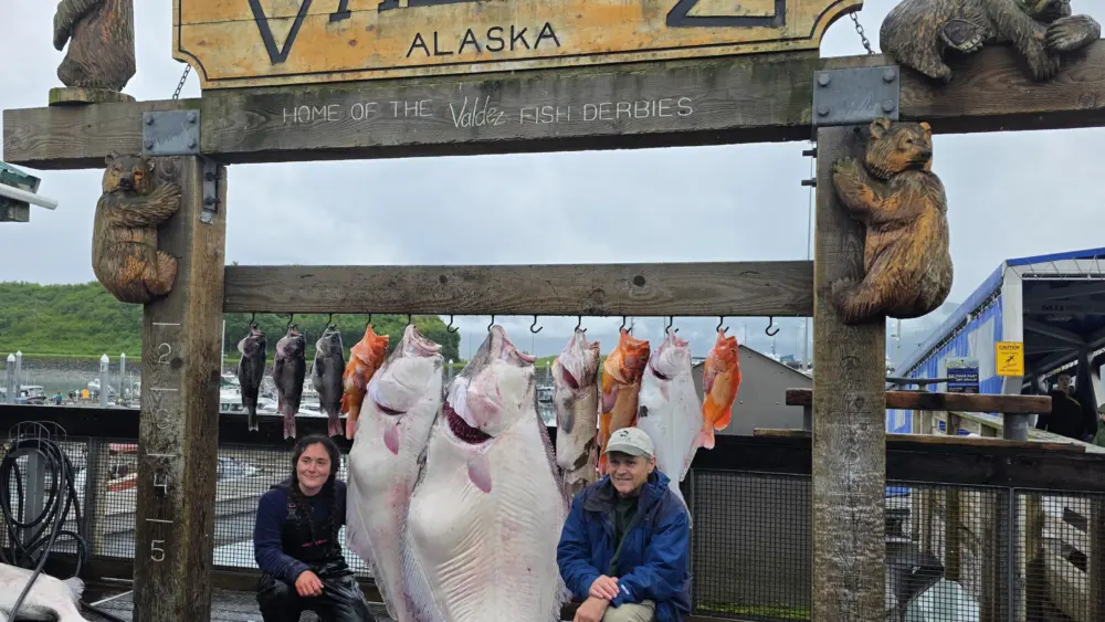 Rodney Myers, 256 pound halibut July 2026