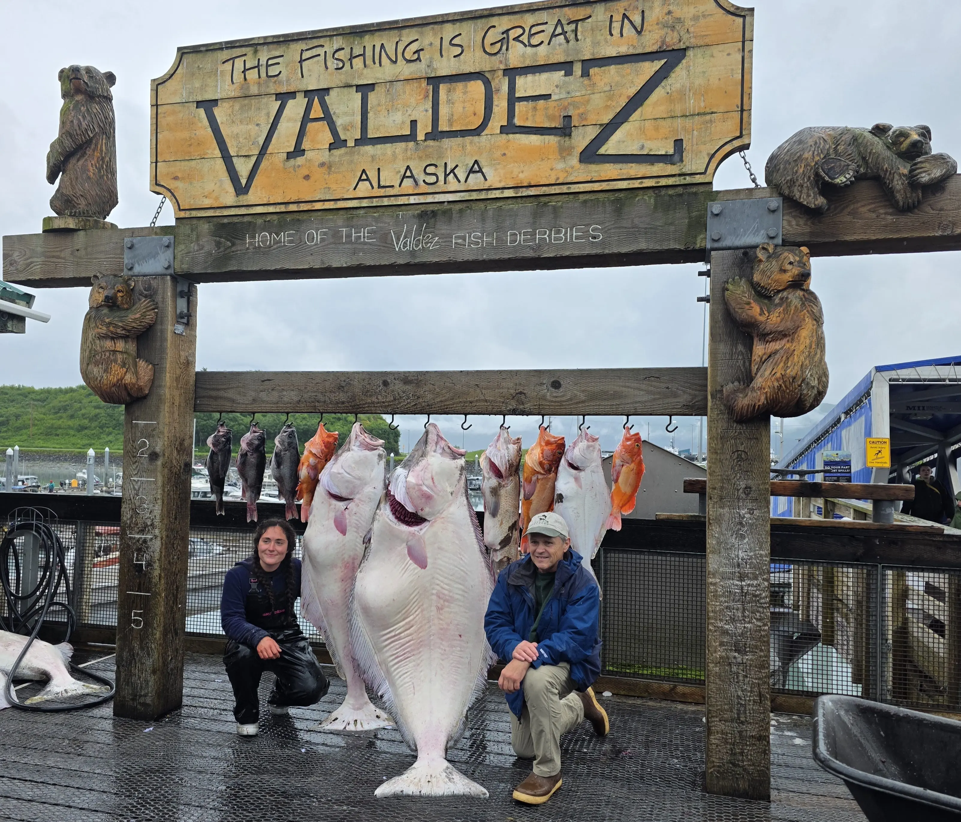 Rodney Myers, 256 pound halibut July 2026