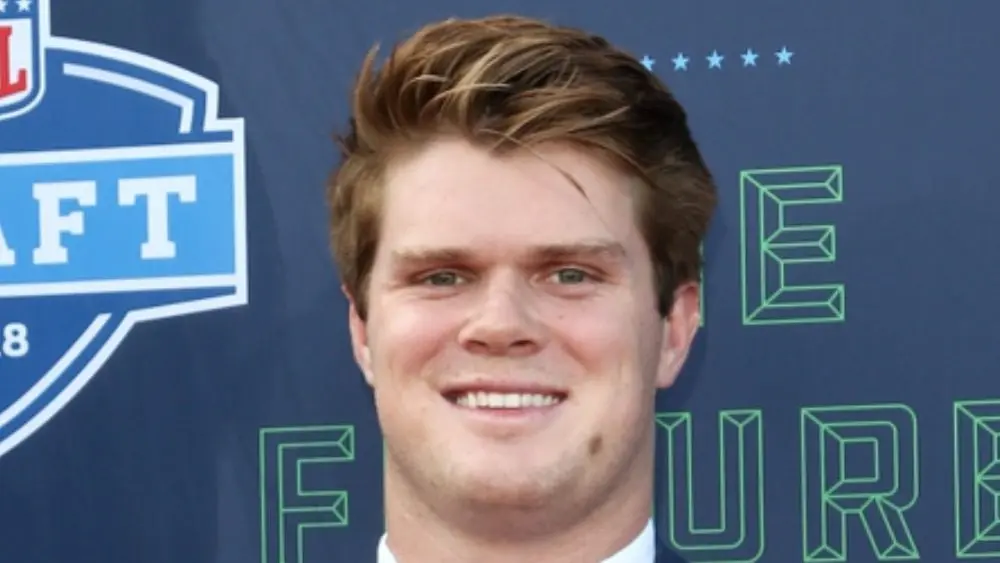 Sam Darnold attends the 2018 NFL Draft at AT&T Stadium on April 26^ 2018 in Arlington^ Texas