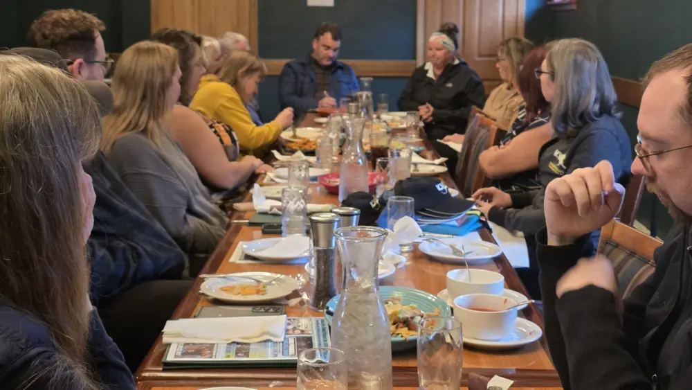 NorthWave Communications business wrap up lunch Fall 2026