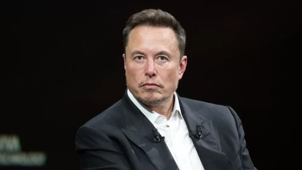 Elon Musk^ founder^ CEO^ and chief engineer of SpaceX^ CEO of Tesla^ CTO and chairman of Twitter^ Co-founder of Neuralink and OpenAI^ at VIVA Technology; PARIS^ FRANCE. June 16^ 2023