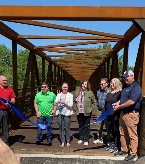 5-31-24 ribbon cutting ceremony for new fdl lakeside park pedestrian ...