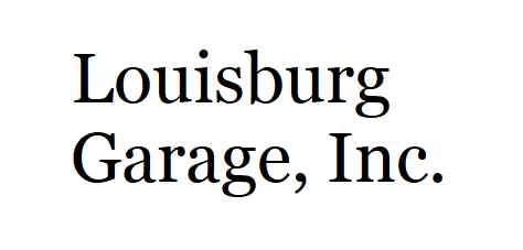 louisburg-garage-logo