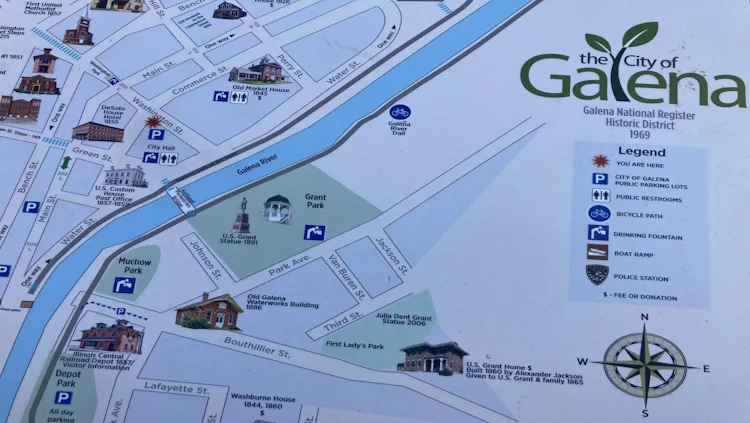 GALENA MAP